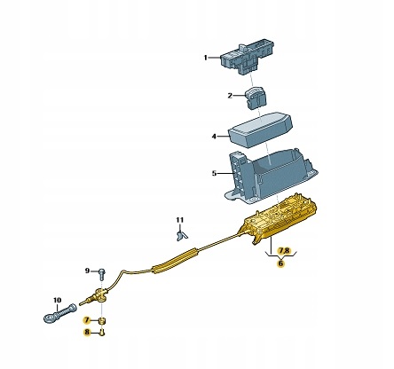Golf 8 selector detaj